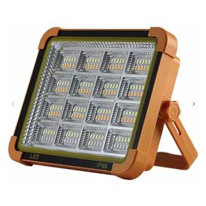 Napelemes LED Projektor 3000lm, portable solar work light - Garden