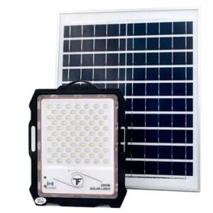 MJ-D902 200W Napelemes Reflektor Napelemmel - Nonbrand Napelemes lámpa