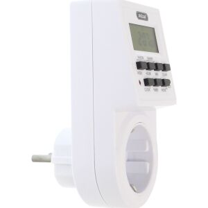 Andowl Q-A112 Smart Plug with LCD Display, energy consumption meter, timer and clock - Andowl