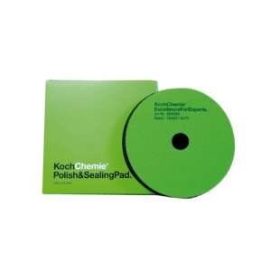 Koch Chemie Polish & Sealing Pad, 126mm, tampon de lustruire verde pentru detailing auto - Construcții și renovări