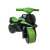 Doloni Ride-on Motorcycle with Sounds and Lights, Black and Green