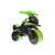 Doloni Ride-on Motorcycle with Sounds and Lights, Black and Green