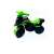 Doloni Ride-on Motorcycle with Sounds and Lights, Black and Green
