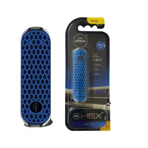 Aroma Auto Lufterfrischer Hex Neuer Auto Duft, blauer und schwarzer Autolufterfrischer mit Wabenmuster - Lufterfrischer für Autos