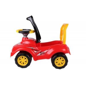 Technok Toys Red Ride-On Car for Toddlers with Sounds - Baby Walker