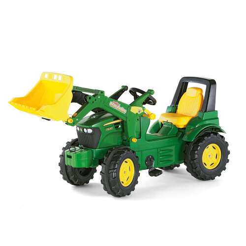 Rolly FarmTrac John Deere 7930 pedálos markolós Traktor #zöld