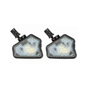 Xenon Bright LED 2 pcs License Plate Lights, compatible with: Mercedes A, B, C, E, S, CLA, CLS, GLA, GLK 105287425