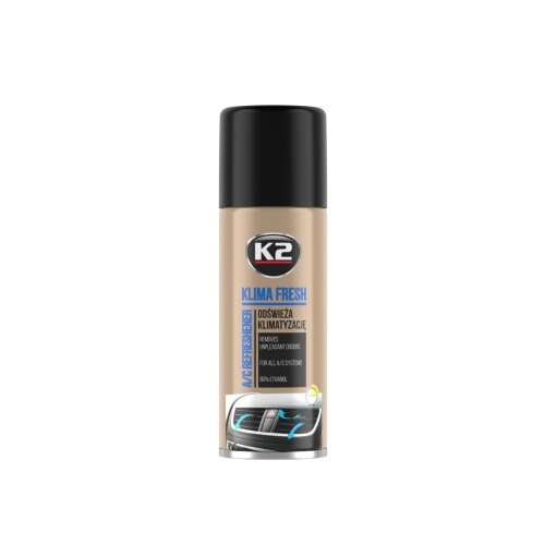 K2 Klima Fresh Air Conditioner Cleaner, 150ml, removes bad odors, fights dirt and humidity, freshens the air