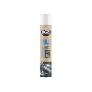 K2 Polo Cockpit Spray, 750ml, autó műszerfal tisztító, visszaállítja a fényét, védi a repedésektől és az elszíneződéstől, friss illat - K2