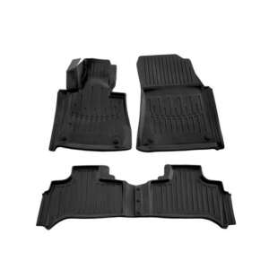 BMW X5 (E53) 1999-2006 car floor mats set, black rubber tray type - Car mat
