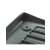 Citroen C4 (L) (2004-2010) car floor mat, black rubber tray type, detail of fixing system