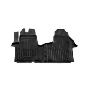 Nissan NV300 (2016-) car floor mats, black rubber, full set, 1+2 - Car mat