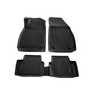 Opel Insignia A (2008-2017) car floor mats, black rubber tray type, set of 4 - Car mat