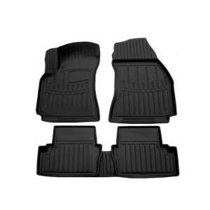 Opel Zafira A (1999-2005) car floor mats, black rubber, set of 4 - Car mat