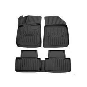 Peugeot 301 (2012-) car floor mats, black rubber, full set - Car mat