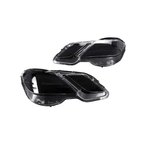 Xenon Bright Headlight Lens Set, 2pcs, Mercedes E-Class W212 Non Facelift (2009-2012)