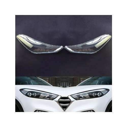 Hyundai Tucson (2015-2018) Xenon Bright® 2 db-os fényszóró palack készlet, headlight lens set on car
