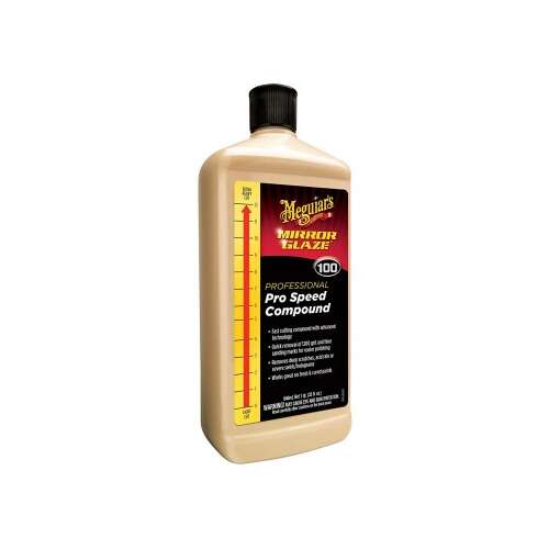 Meguiar's Mirror Glaze 100 Pro Speed Compound, 945ml, leštiaca pasta na auto pre hlboké škrabance