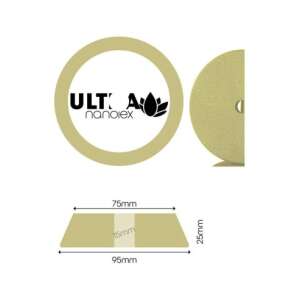 Leštiaci kotúč Nanolex Ultra Cut, 95x25x75 mm, Super Abrasive, Leštiaci kotúč pre Autó - Leštiace kotúče