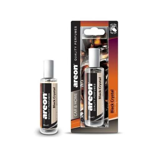 Areon Auto & Home Black Crystal Lufterfrischer, 35ml Flasche, hochwertiges Parfüm