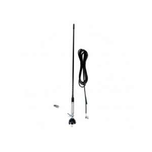 Antenne CB PNI S60 mit Schmetterling, Länge 59 cm, mit Halterung, Kabel und PL259-Stecker, Glasfaser