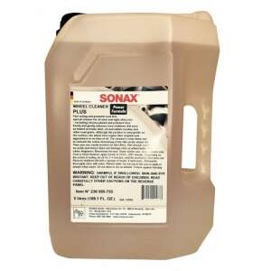 Sonax Wheel Cleaner Plus 5L, powerful wheel cleaner and maintenance solution for removing brake dust and road grime - Sonax