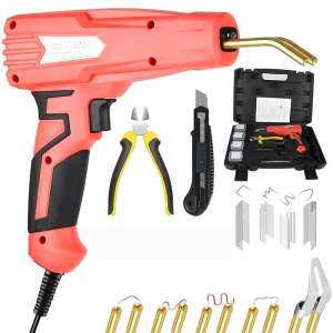 Set de sudură din plastic Starline GV HL-PW01, 100W, 220V, cu pistol de sudură, cleşte, cuţit, capse şi valiză - Mașini de lipit