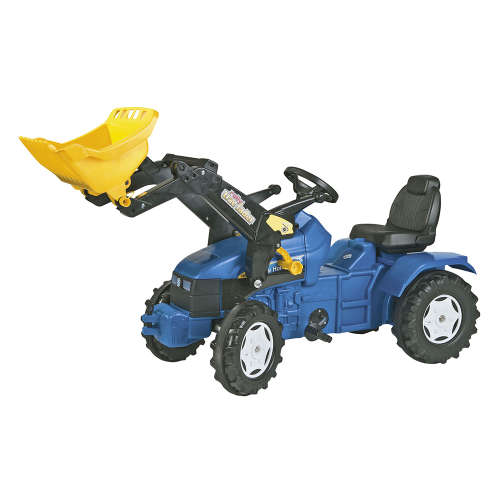 Rolly FarmTrac New Holland TD 500 pedálos Traktor markolóval #kék 30476585