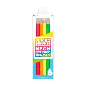 Ooly Jumbo Brights Neon Zsírkréták - 6 db