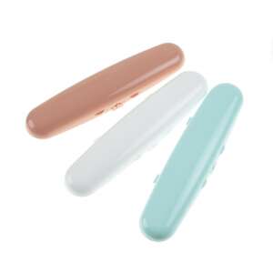 BabyJem cutlery case in three colors: blue, white, and pink - Children's cutlery