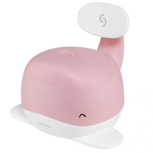 Skiddou Pottili whale potty trainer with lid, pink
