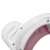 Skiddou Pottili whale potty trainer, pink, close-up of non-slip system