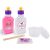 Tuban Cookie Slime PVA Glue, Activator, Glitter, and Container - Slime Making Ingredients