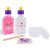 Tuban Cookie Slime PVA Glue, Activator, Glitter, and Container - Slime Making Ingredients