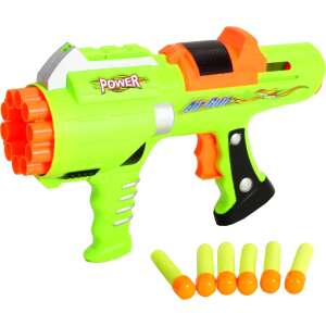 Malplay 101960 Power Air Gun Blaster toy with 12 darts - Toy Gun, Bullet
