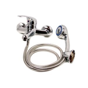 Chrome Shower Faucet with Handheld Sprayer - TopChrome