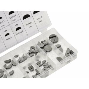 GEKO 80-piece Woodruff Key Set in Organizer Case - Geko Tool Set