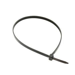 Black Nylon Cable Ties - 380x3.6mm UV 100 pcs, GEKO G17111 131332488 - Electrical Installation