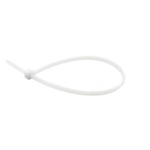 White Plastic Cable Ties - UV 100x2.5mm 100 pcs, Geko G17141 131332562 - Electrical Installation