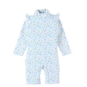Kostium jagodowy Little flowers uv jumpsuit, 9-12 luni, Archimedes, A2401400