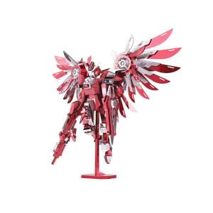Piececool Thunder Wings 3D Metallpuzzle, zusammengebautes Modell, rot und silber, 215 Teile - Piececool