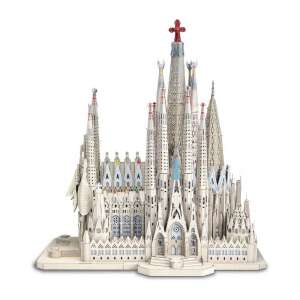 Piececool La Sagrada Familia 3D Metal Puzzle, 450 pieces, assembled model - Piececool