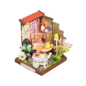 Puzzle 3D, Herbaciarnia ogrodowa, Rolife, drewno, 76 elementów 105296674 - Puzzle 3D