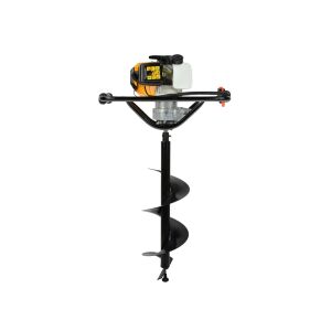 GEKO G81055 5.2HP Gasoline Earth Auger with 25x80cm Drill Bit - Earth Auger