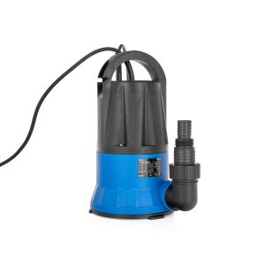 Geko G81462 550W clean water submersible pump on white background. - Garden