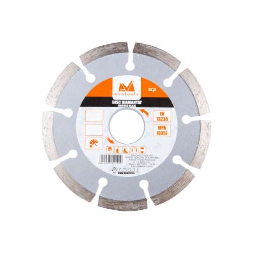 EvoTools Száraz Gyémánt Tárcsa, 125 mm, 5262 - EvoTools