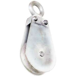 Scripete cu ancora 4 inch / 100 mm, metal, argintiu - Scripeți de frânghie