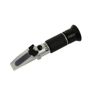 Refractometer for testing antifreeze with electrolytes - Wine & brandy brewing
