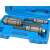 Geko G02725 Exhaust Pipe Expander Set, 3 pieces, in a blue plastic case