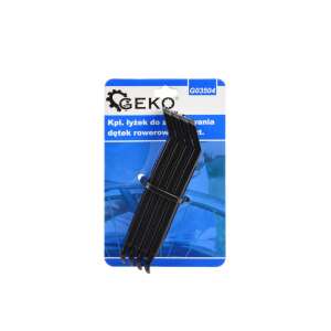 Set of 4 tire lever tools for bicycle wheel removal, Geko G03504 105297799 - Bicycle tire repair tool
